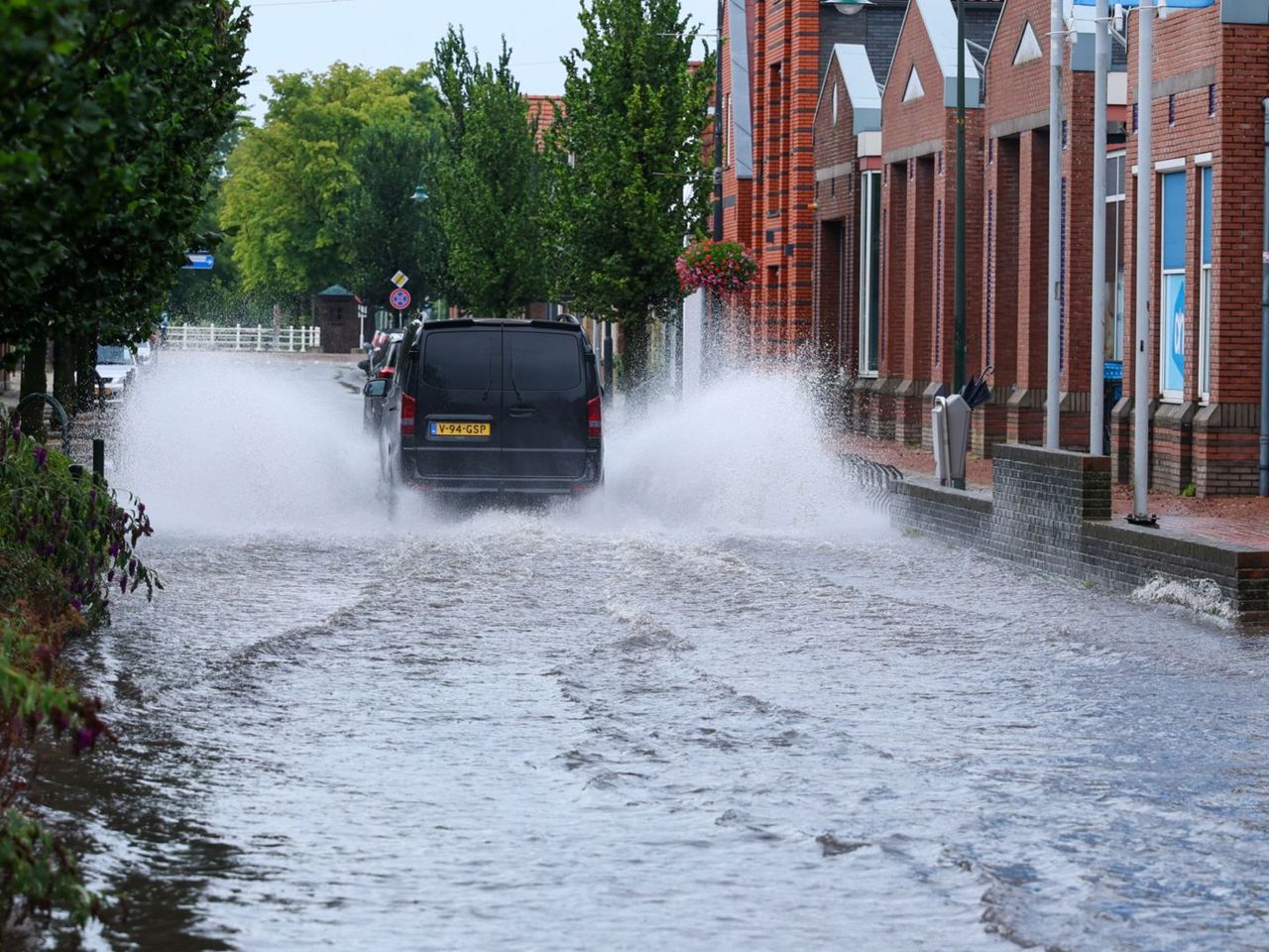Wateroverlast St Anna