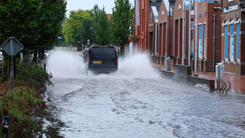 Wateroverlast St Anna