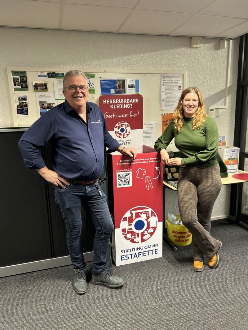 Gemeente Achtkarspelen Textieinzamelbox Op Locatie