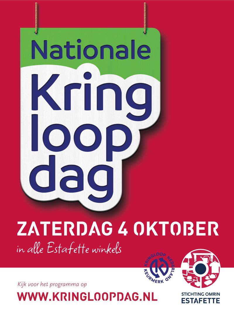 Nationale Kringloopdag 4 Oktober 2025