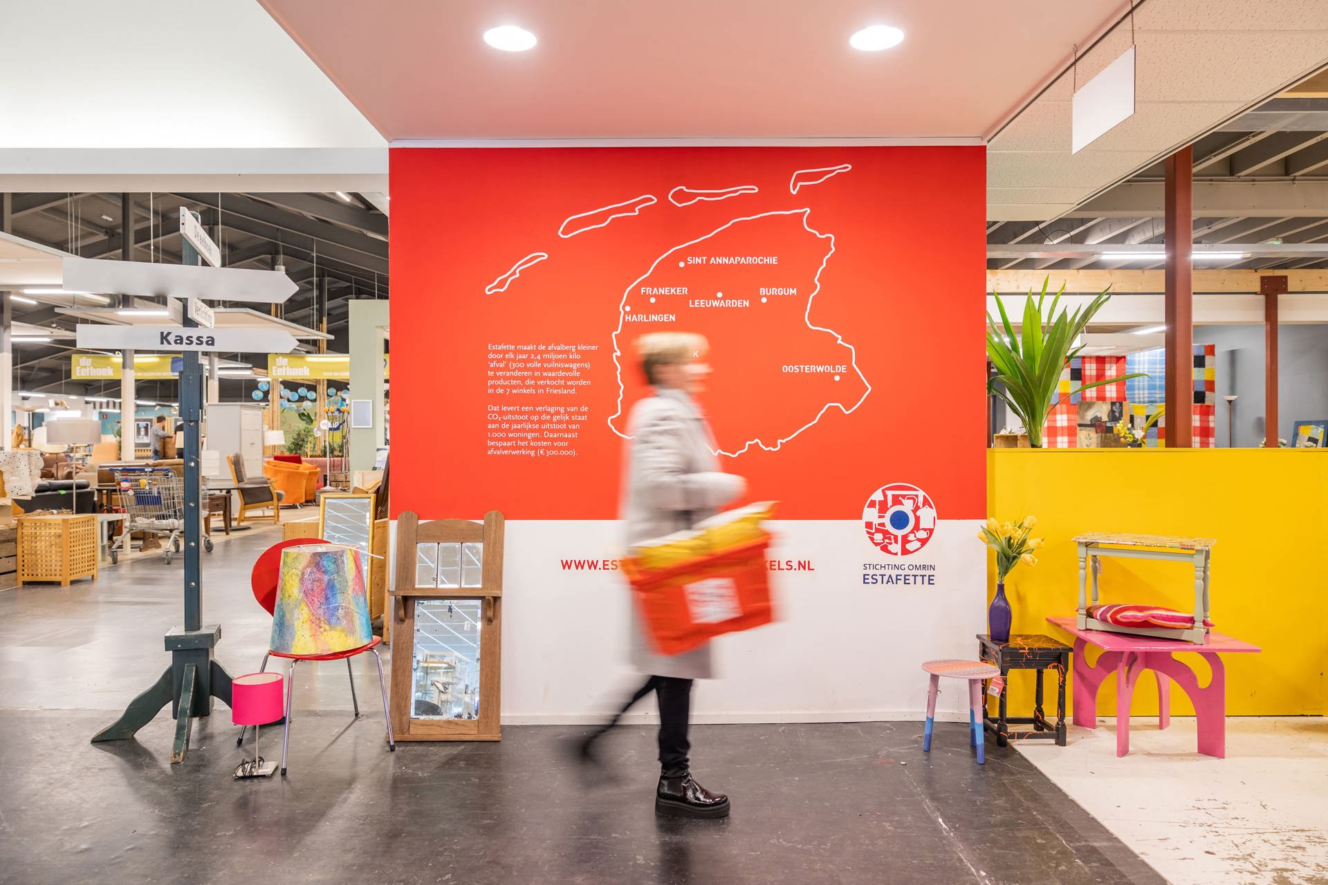 Estafette Recyclewinkels Locaties