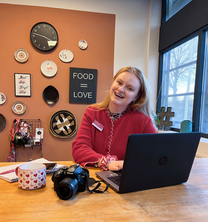 Foto Amber Op Kantoor
