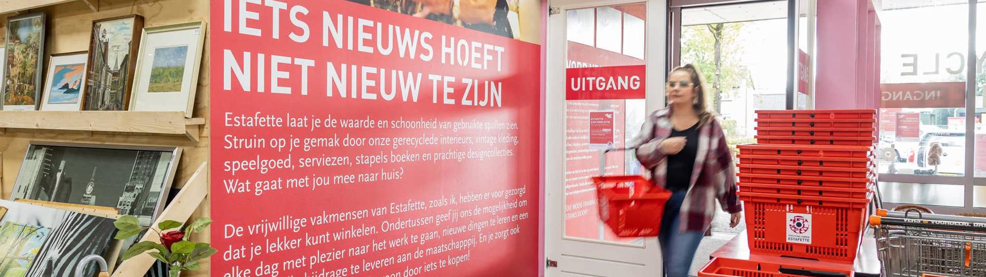 Estafette Recyclewinkel Burgum Entree