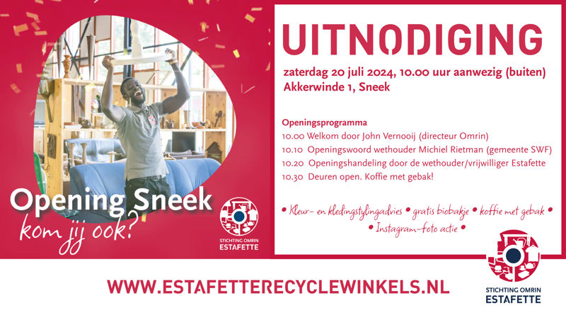 Uitnodiging Opening Sneek